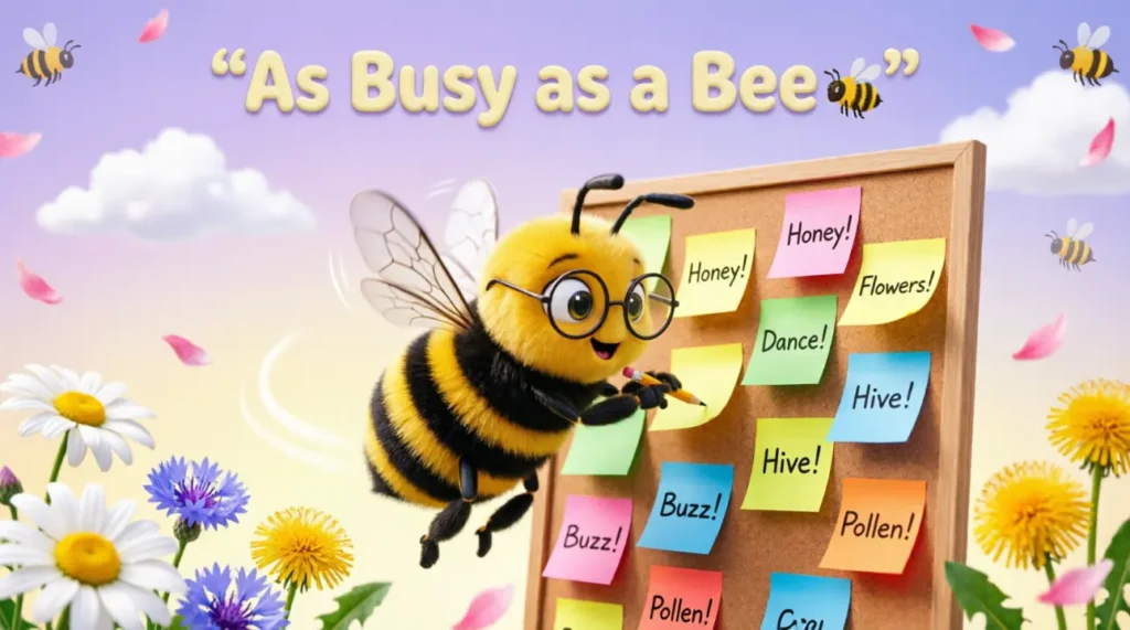 As busy as a bee