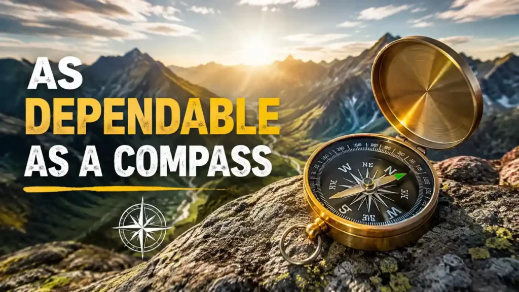 As dependable as a compass