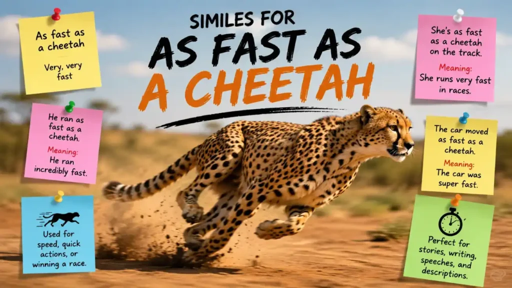 As Fast as a Cheetah