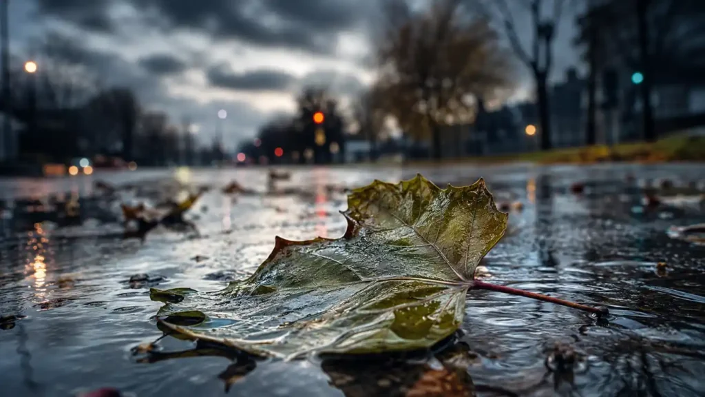  As tired as a leaf after a storm