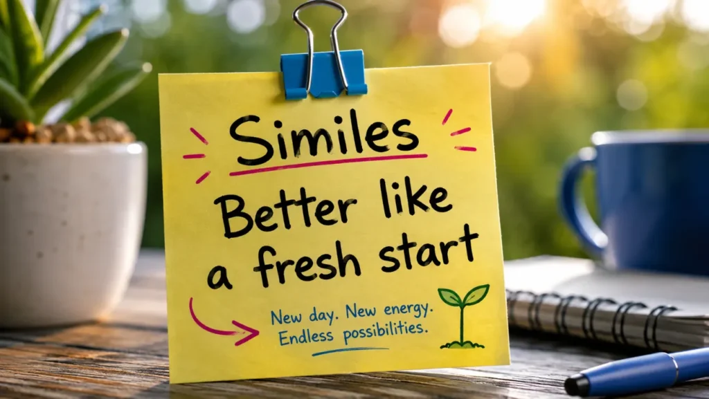 Better Like a Fresh Start
