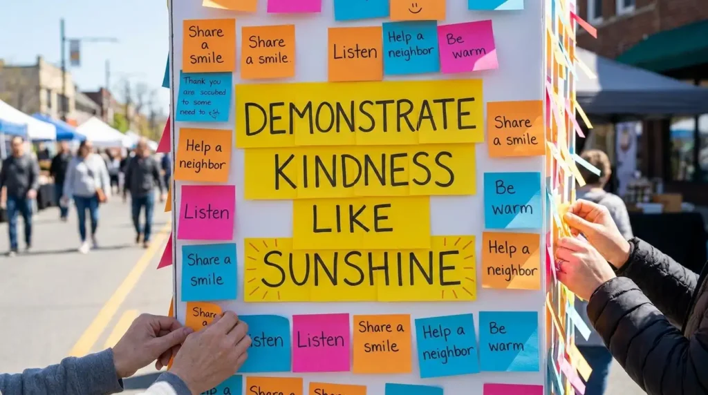Demonstrate Kindness Like Sunshine