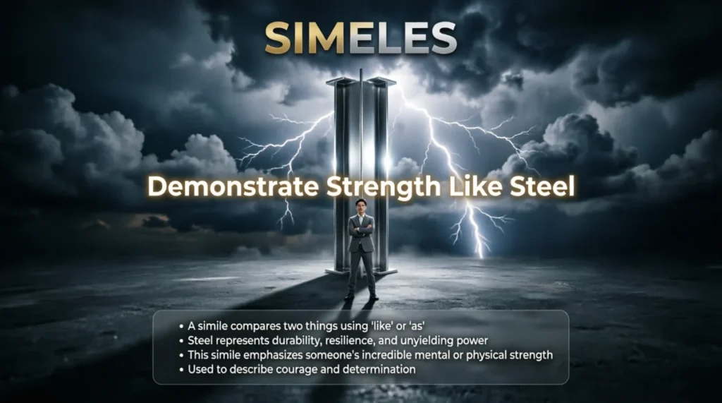 Demonstrate Strength Like Steel