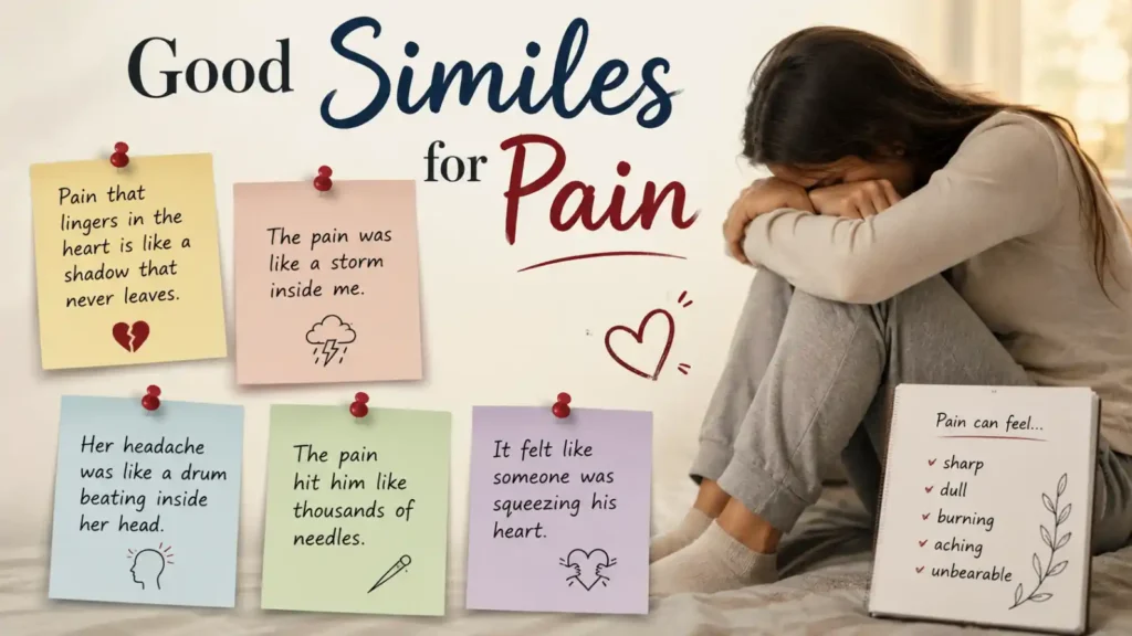 Good Similes for Pain