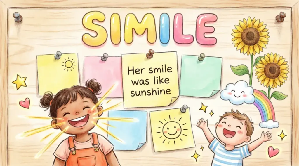  Her smile was like sunshine