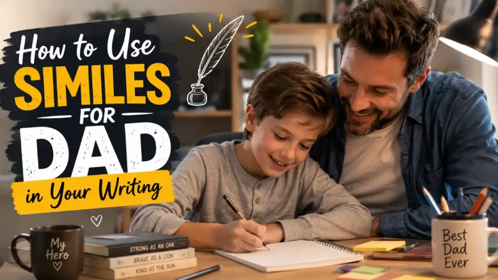 How to Use Similes for Dad in Your Writing