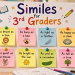 Similes for 3rd Graders