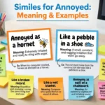 Similes for Annoyed