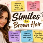 Similes for Brown Hair
