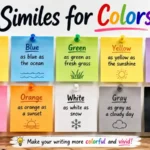 Similes for Colors
