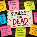 Similes for Dead