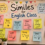 Similes for English Class