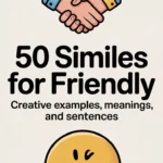 Similes for Friendly