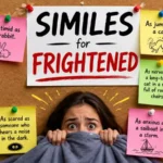 Similes for Frightened