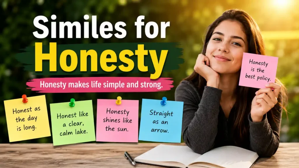 Similes for Honesty