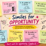 Similes for Opportunity