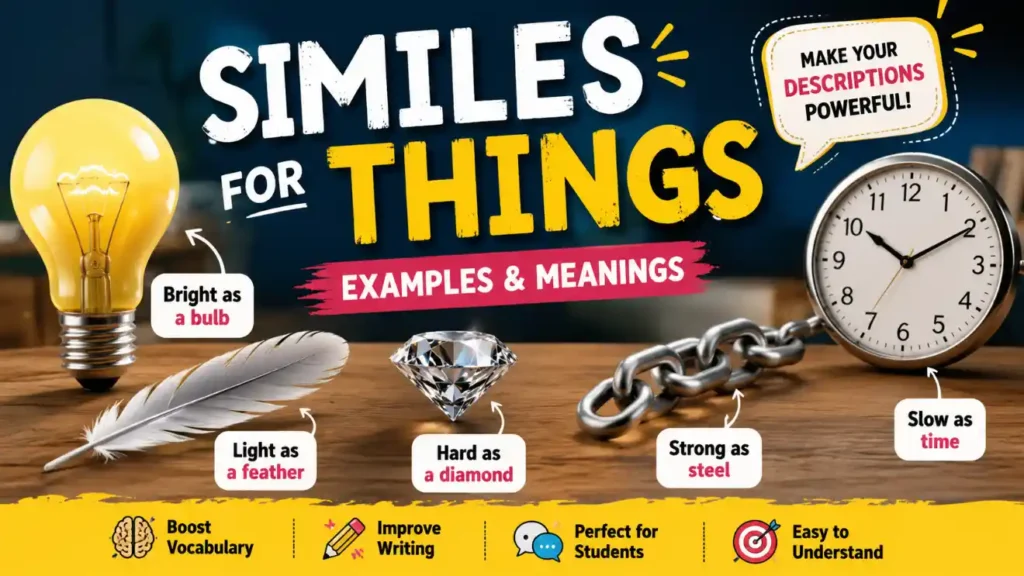 Similes for Things