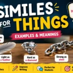 Similes for Things