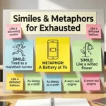 Similes & Metaphors for Exhausted
