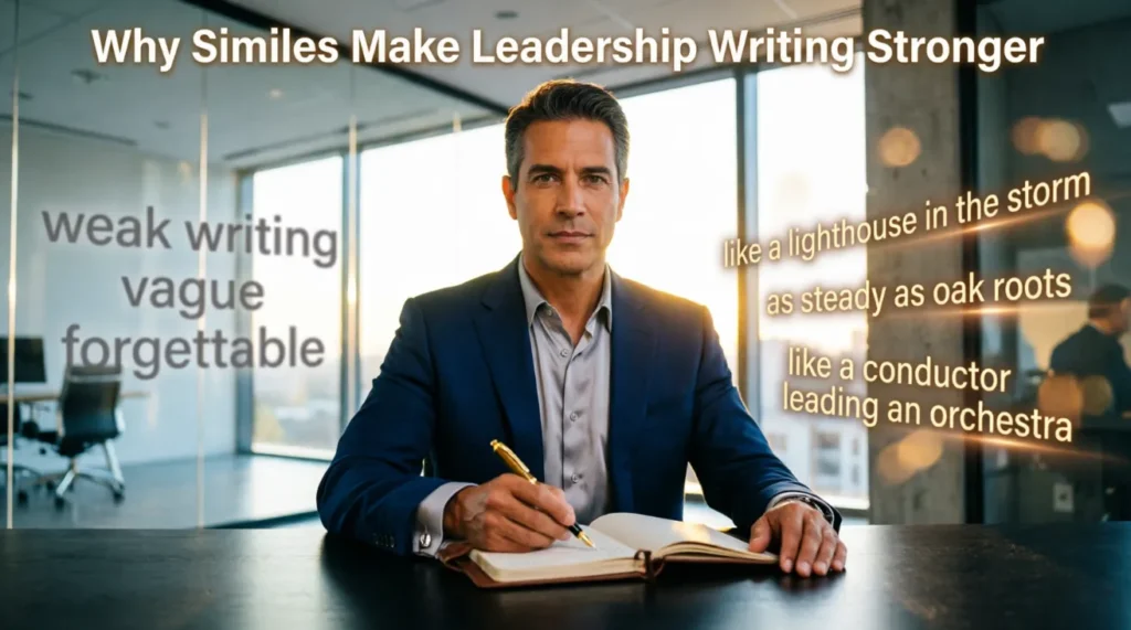 Why Similes Make Leadership Writing Stronger