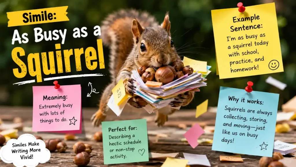 As Busy as a Squirrel