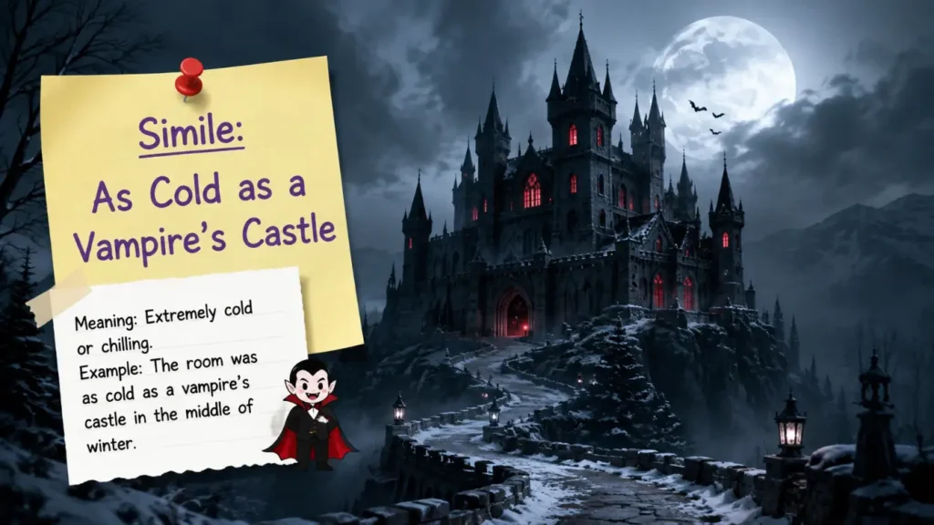As Cold as a Vampire’s Castle