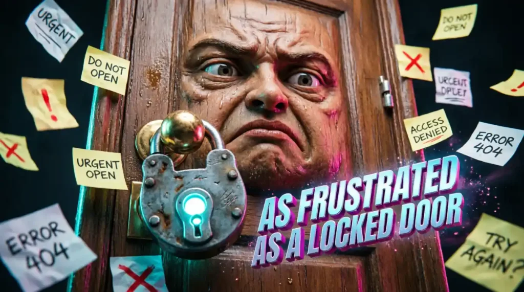 As Frustrated as a Locked Door