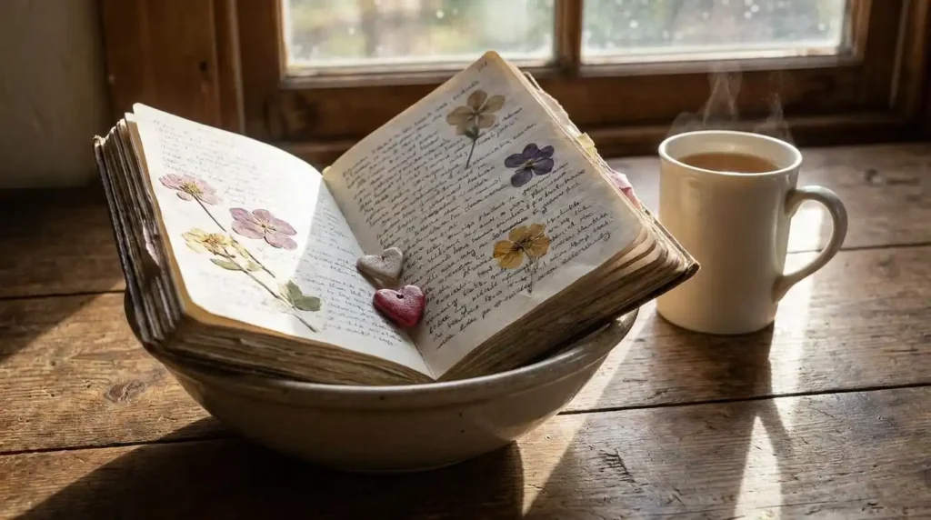 As full as a heart with love