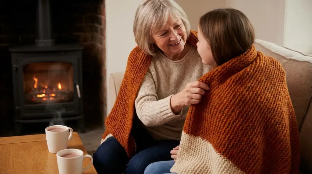 As generous as a warm blanket