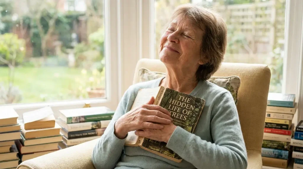 As grateful as a reader for a good book