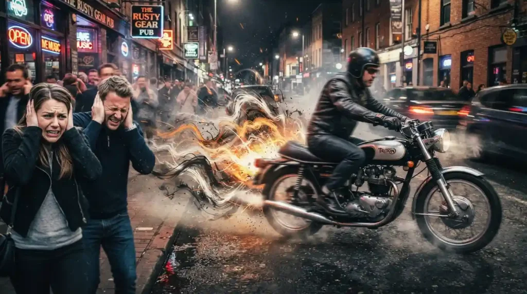As Loud as a Motorcycle