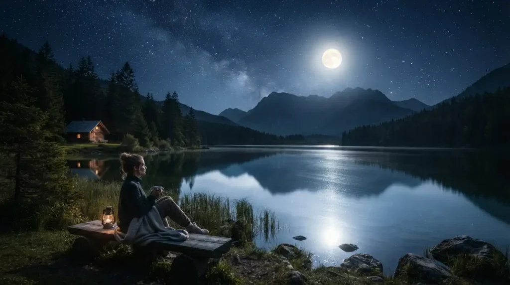As peaceful as moonlight