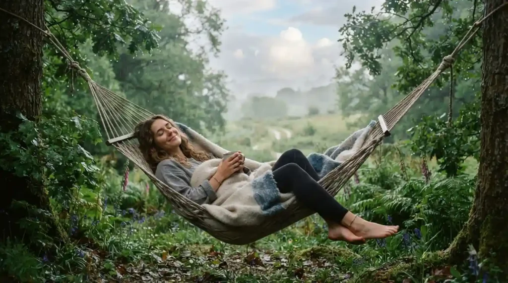  As relaxed as a cloud after the rain