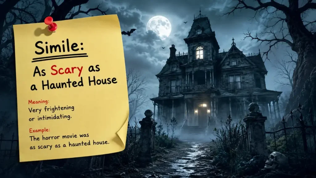 As Scary as a Haunted House