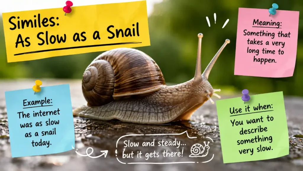 As Slow as a Snail