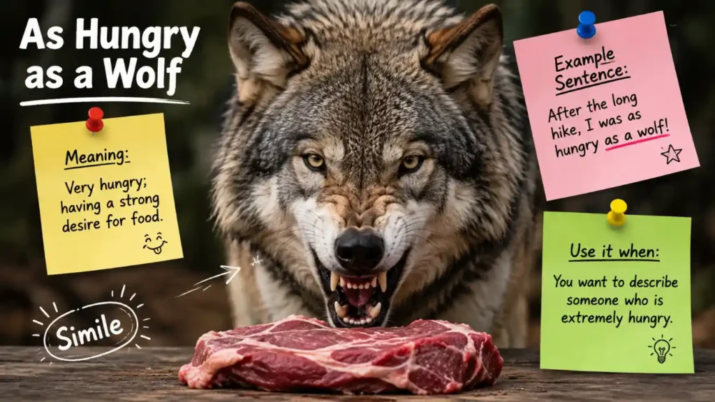 As Hungry as a Wolf