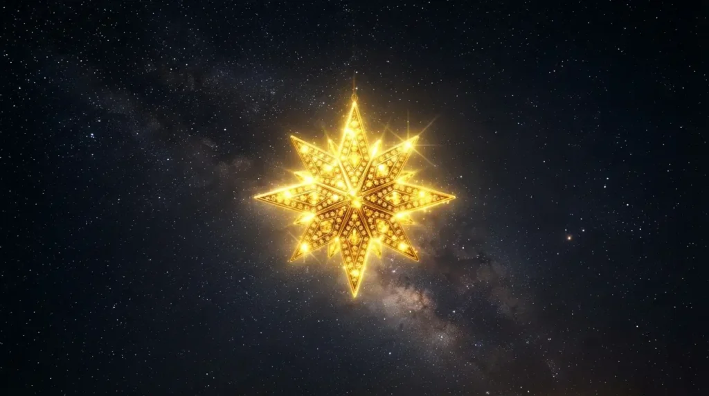 As yellow as a golden star