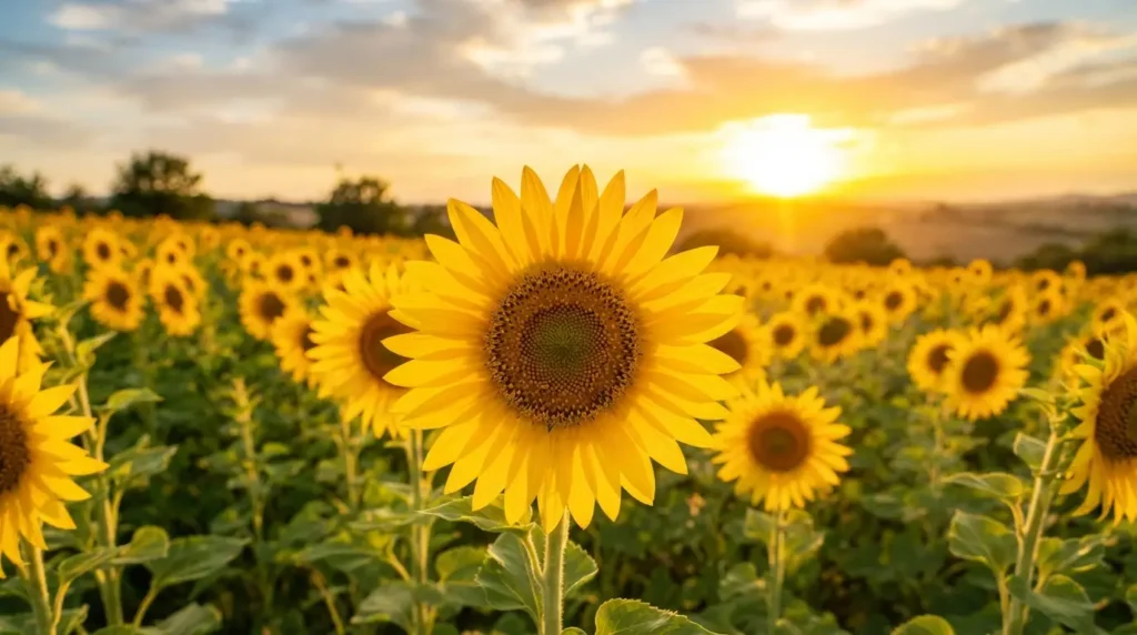 As yellow as the sun