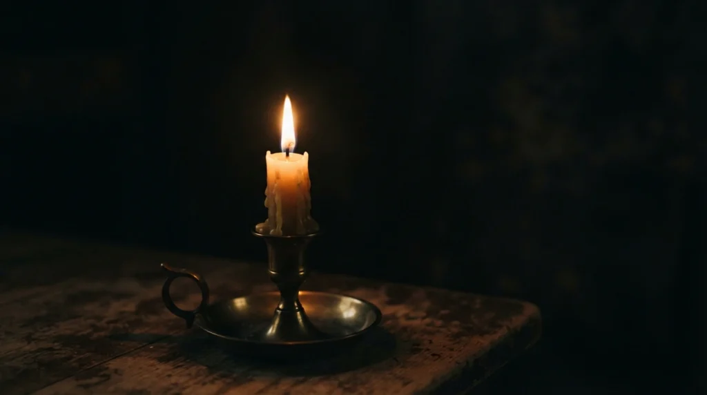 Asked like a Candle in the Dark