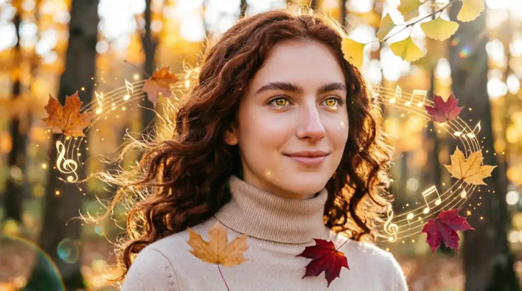Hazel Eyes Like Spinning Leaves