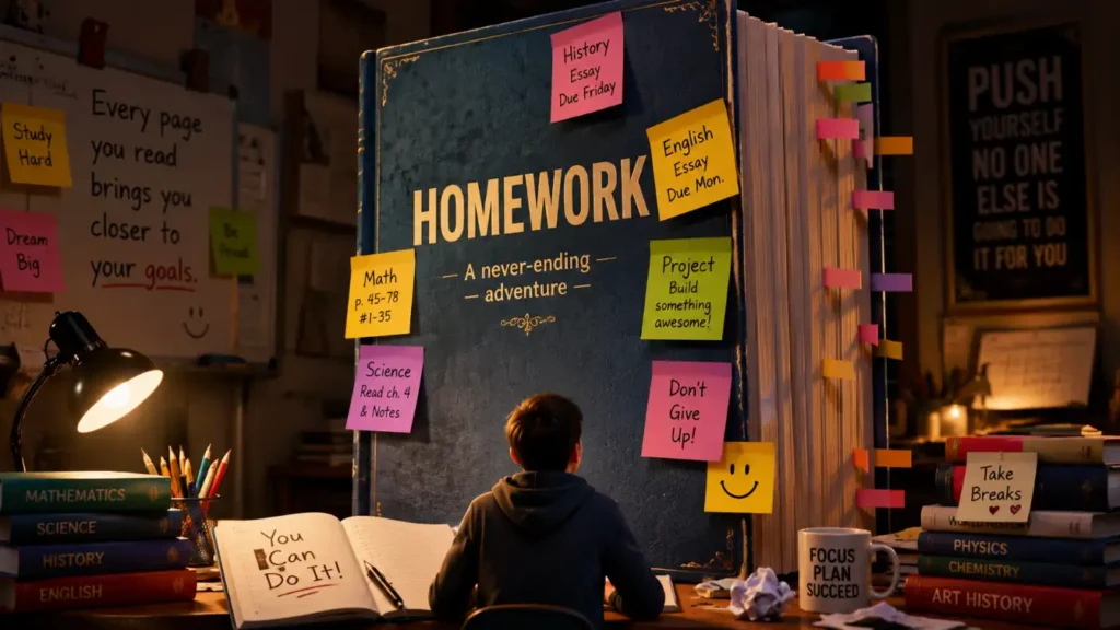 Homework was like a secret code