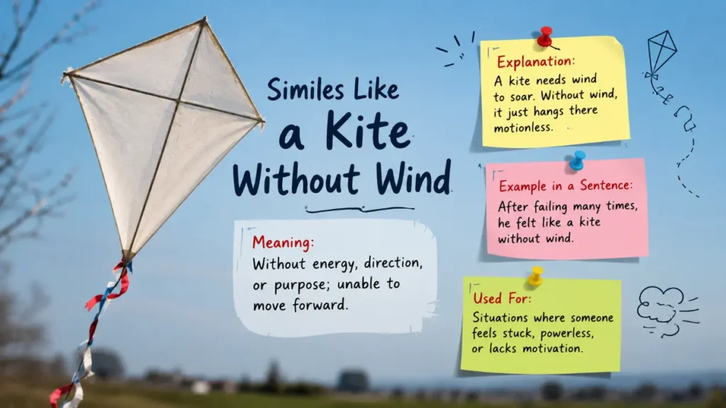 Like a Kite Without Wind