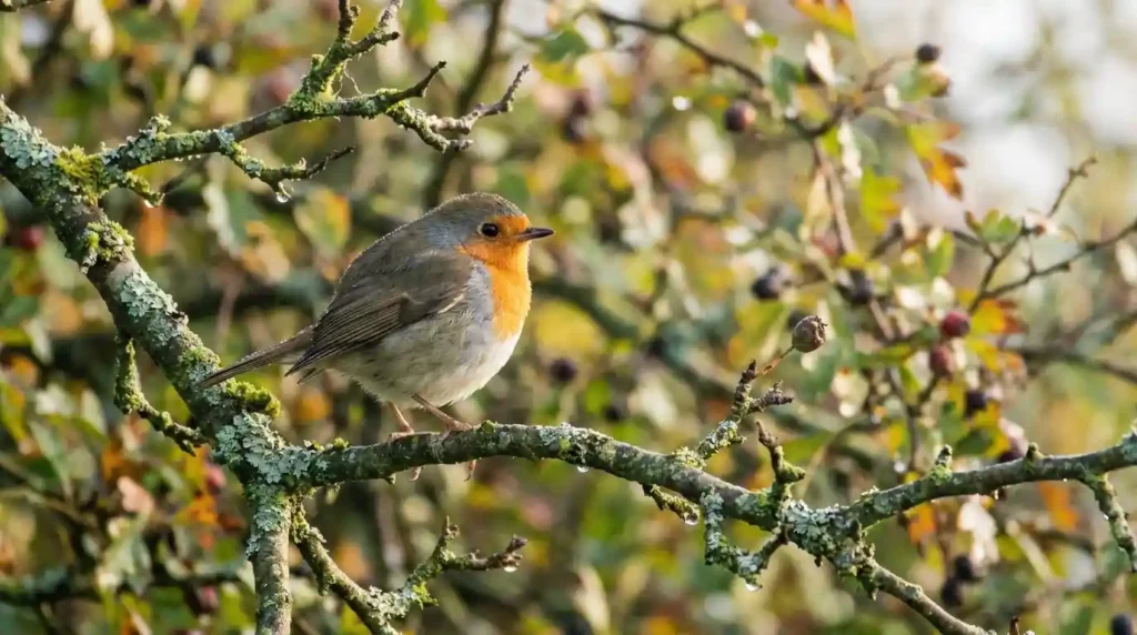 Like a small bird on a branch