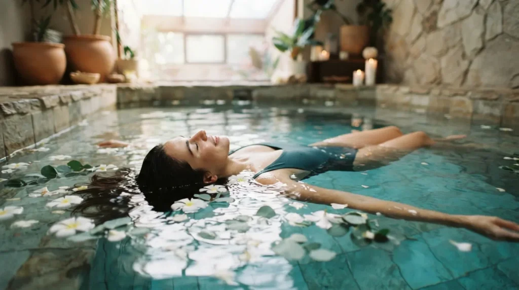 Like floating in a warm bath