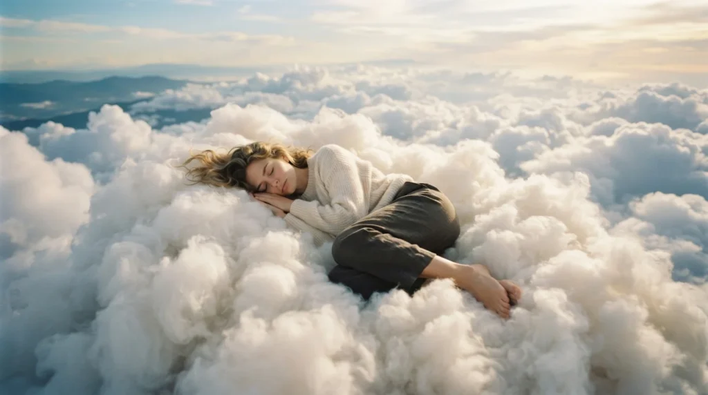  Like lying on a soft cloud