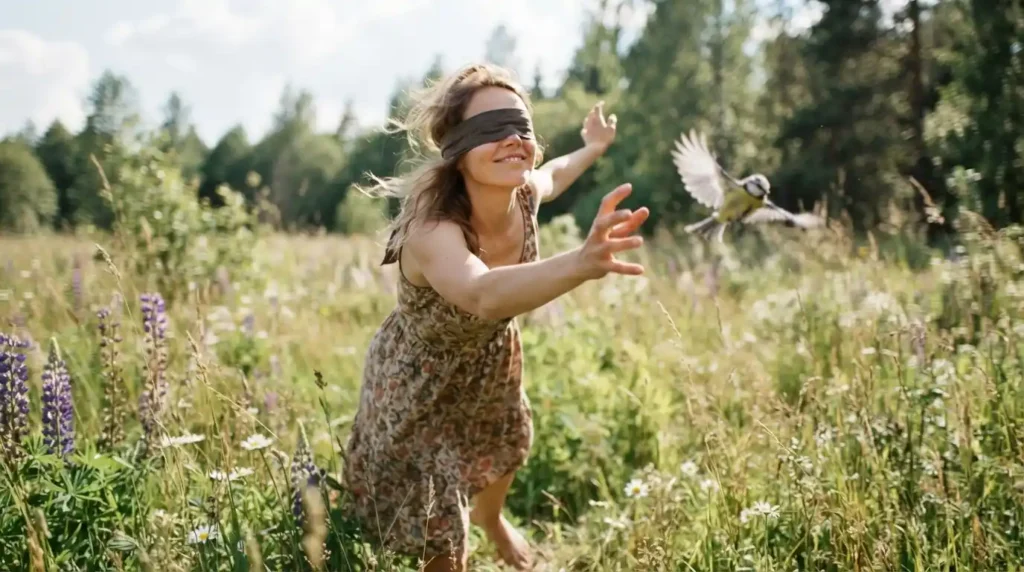 Like Trying to Catch a Bird With Closed Eyes