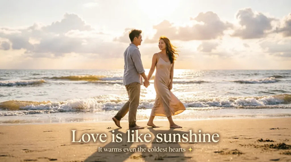 Love is like sunshine