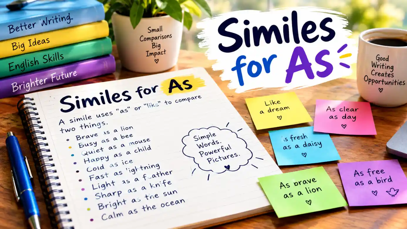Similes for As