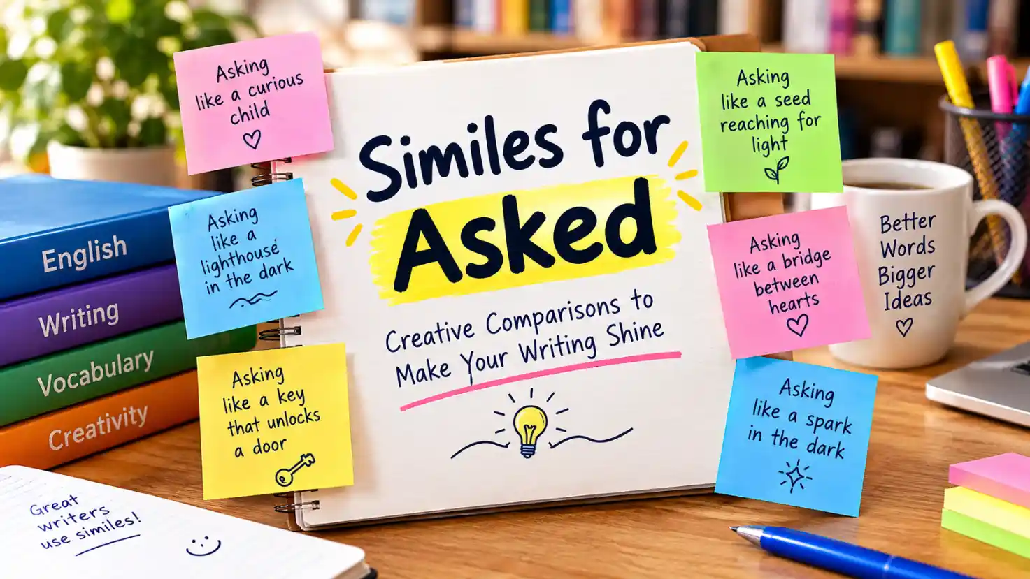 Similes for Asked