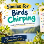 Similes for Birds Chirping